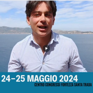 Uno dei presidenti, il dott. Roberto Simonetta, presenta il congresso.